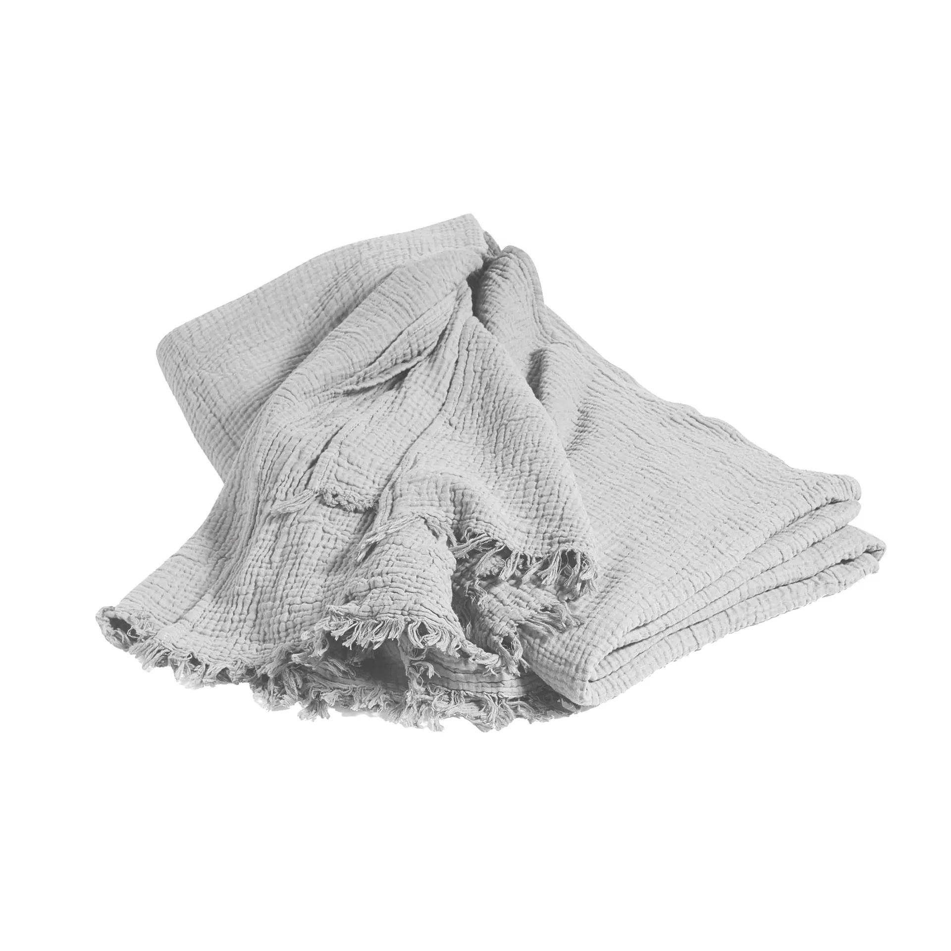 Crinkle päiväpeite 260x260 cm, Cool grey HAY