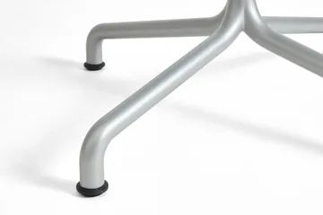 Deville pöytä - Hopeanharmaa, Ø80x74 cm - HAY