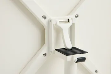 Deville pöytä - Kermanvalkoinen, Ø80x74 cm - HAY