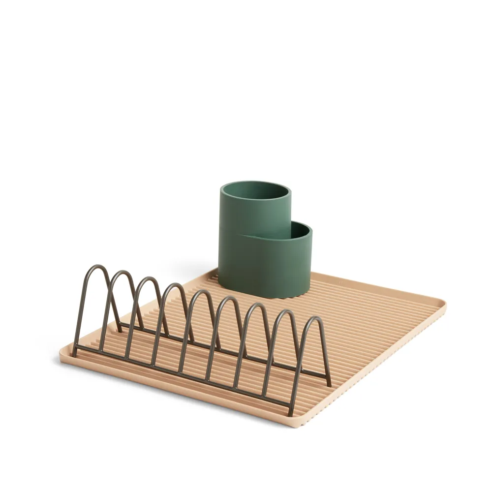 Dish drainer -astiankuivausteline, Powder HAY