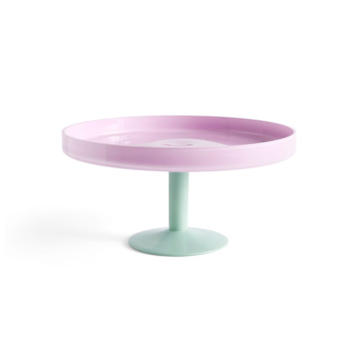 Display jalallinen kakkulautanen Ø 26,5 cm, Rosa-mint HAY