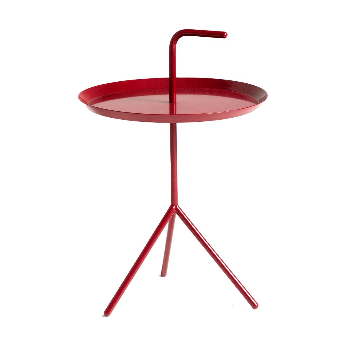 HAY DLM sivupöytä 38 cm Cherry red high gloss | Skandinaavinen Sisustus | Sivupöydät & Apupöydät | Punainen