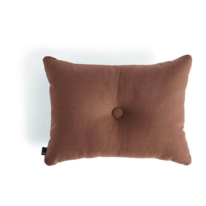 Dot Cushion Tasainen 1 Dot tyyny 45x60 cm - Chocolate - HAY