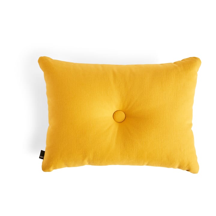 Dot Cushion Tasainen 1 Dot tyyny 45x60 cm - Warm yellow - HAY