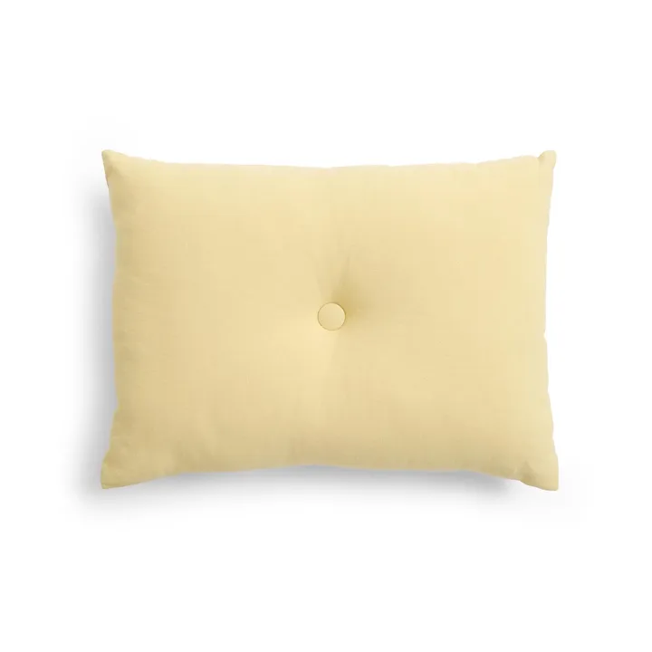 Dot Linen tyyny 45x60 cm - Soft yellow - HAY