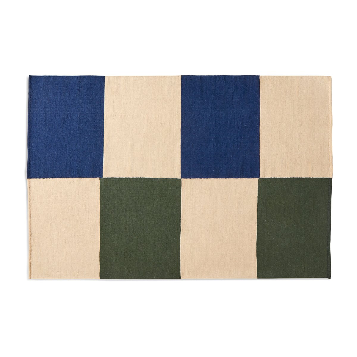 HAY Ethan Cook Flat Works -matto 200×300 cm Peach green check
