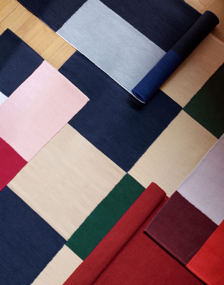 Ethan Cook Flat Works -matto 200x300 cm, Peach green check HAY
