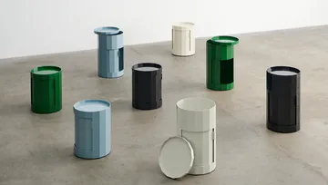 Facet Cabinet 100 sivupöytä - Eggshell - HAY