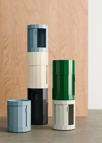 Facet Cabinet 101 sivupöytä - Spinach green - HAY