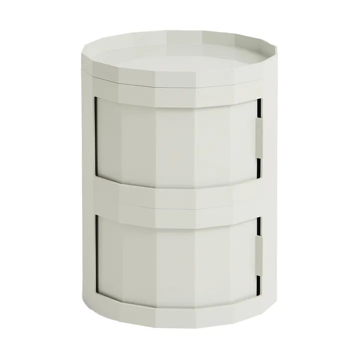 Facet Cabinet 20 sivupöytä - Sumuinen harmaa - HAY