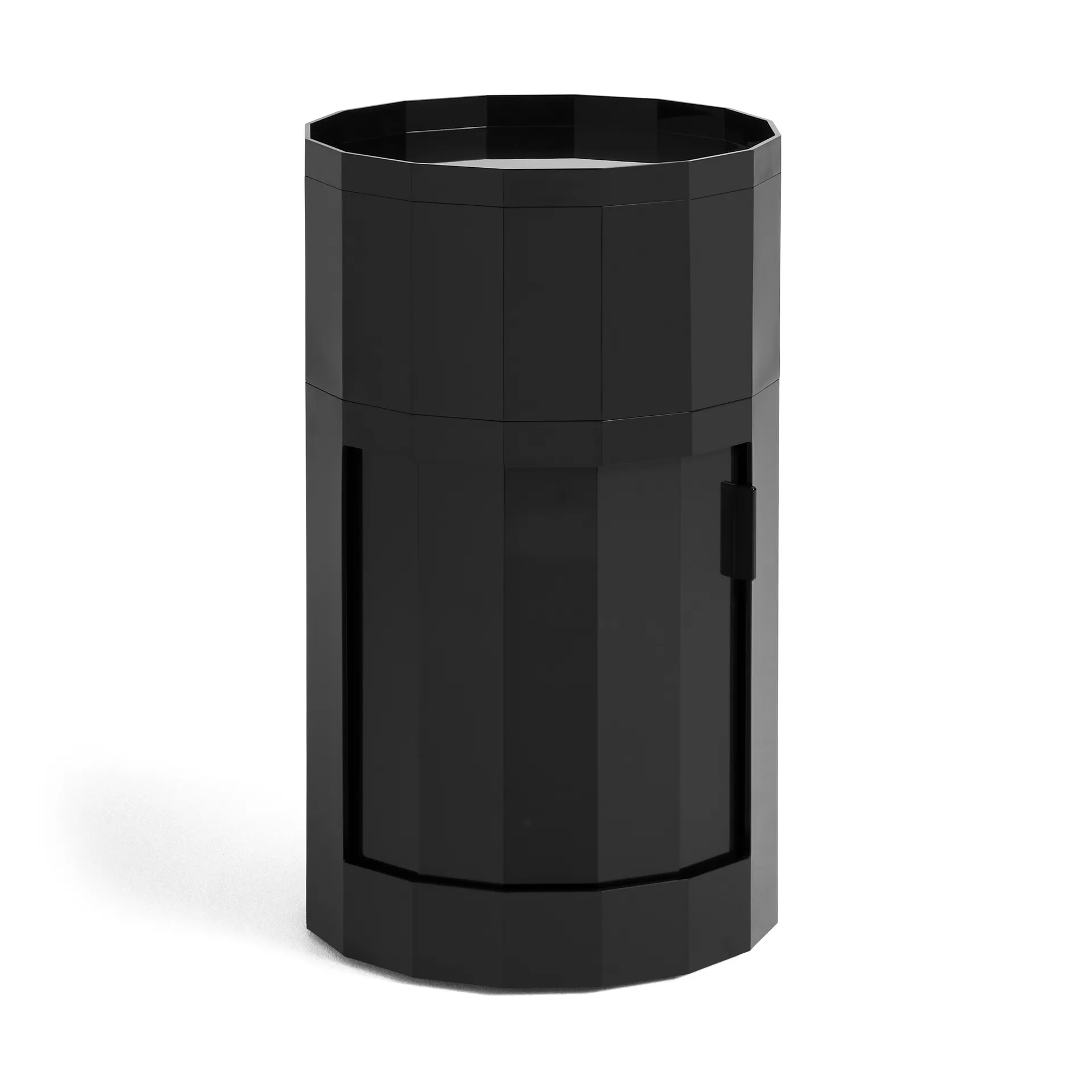 Facet Cabinet high sivupöytä 66 cm, Anthracite HAY