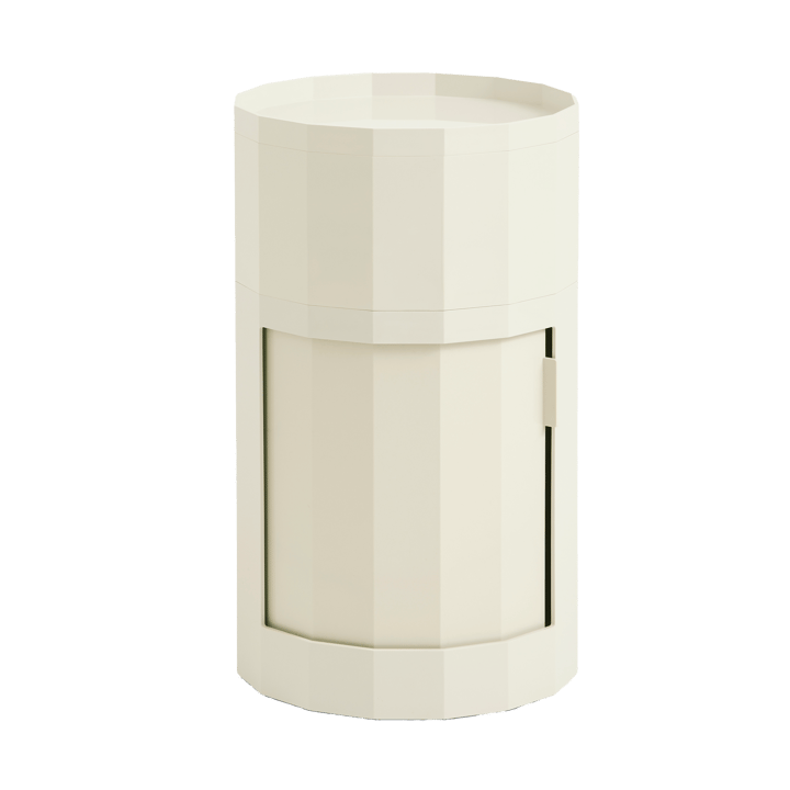 Facet Cabinet high sivupöytä 66 cm - Eggshell - HAY