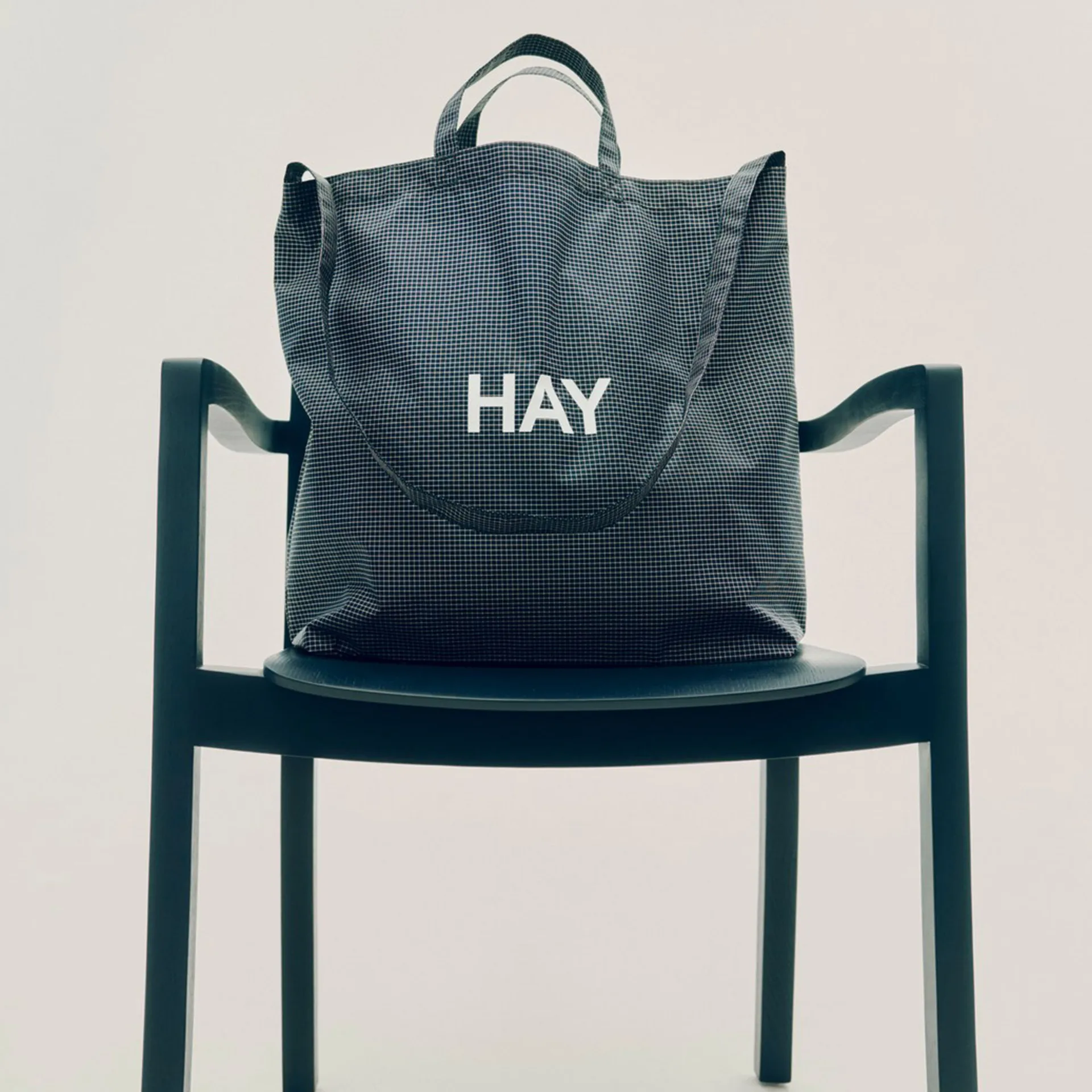 Grid Crossover Bag laukku medium, Dark blue, medium HAY