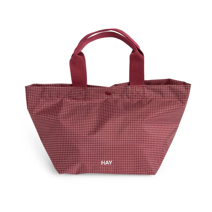 Grid Everyday Bag laukku - Burgundy, mini - HAY