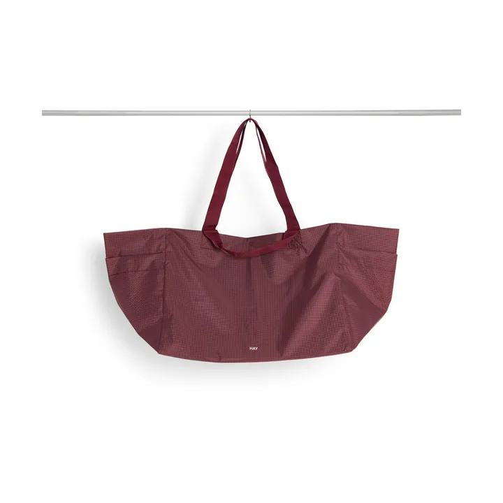 Grid Weekend Bag laukku - Burgundy, large - HAY