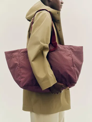Grid Weekend Bag laukku - Burgundy, large - HAY