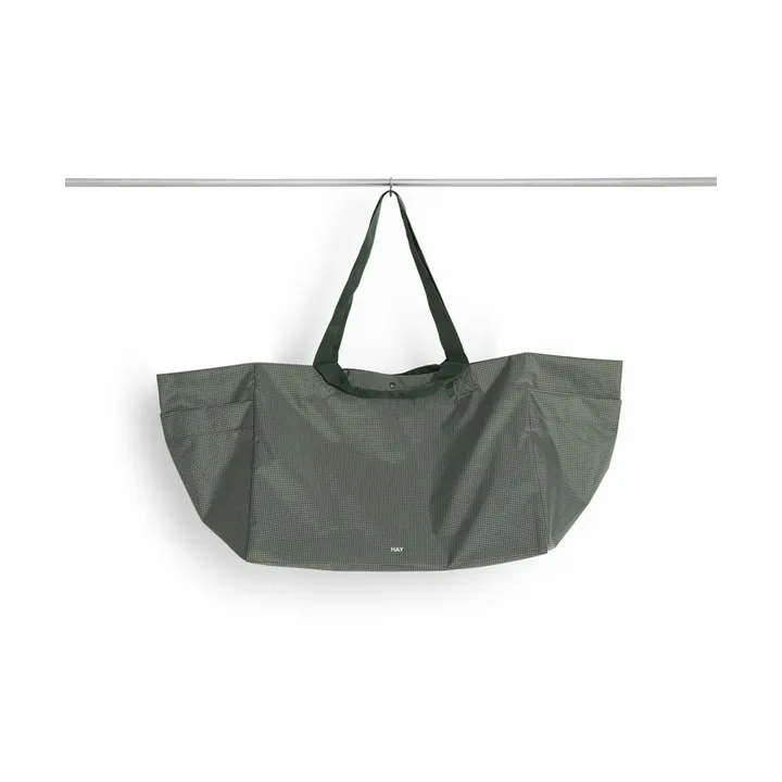 Grid Weekend Bag laukku - Dark green, large - HAY