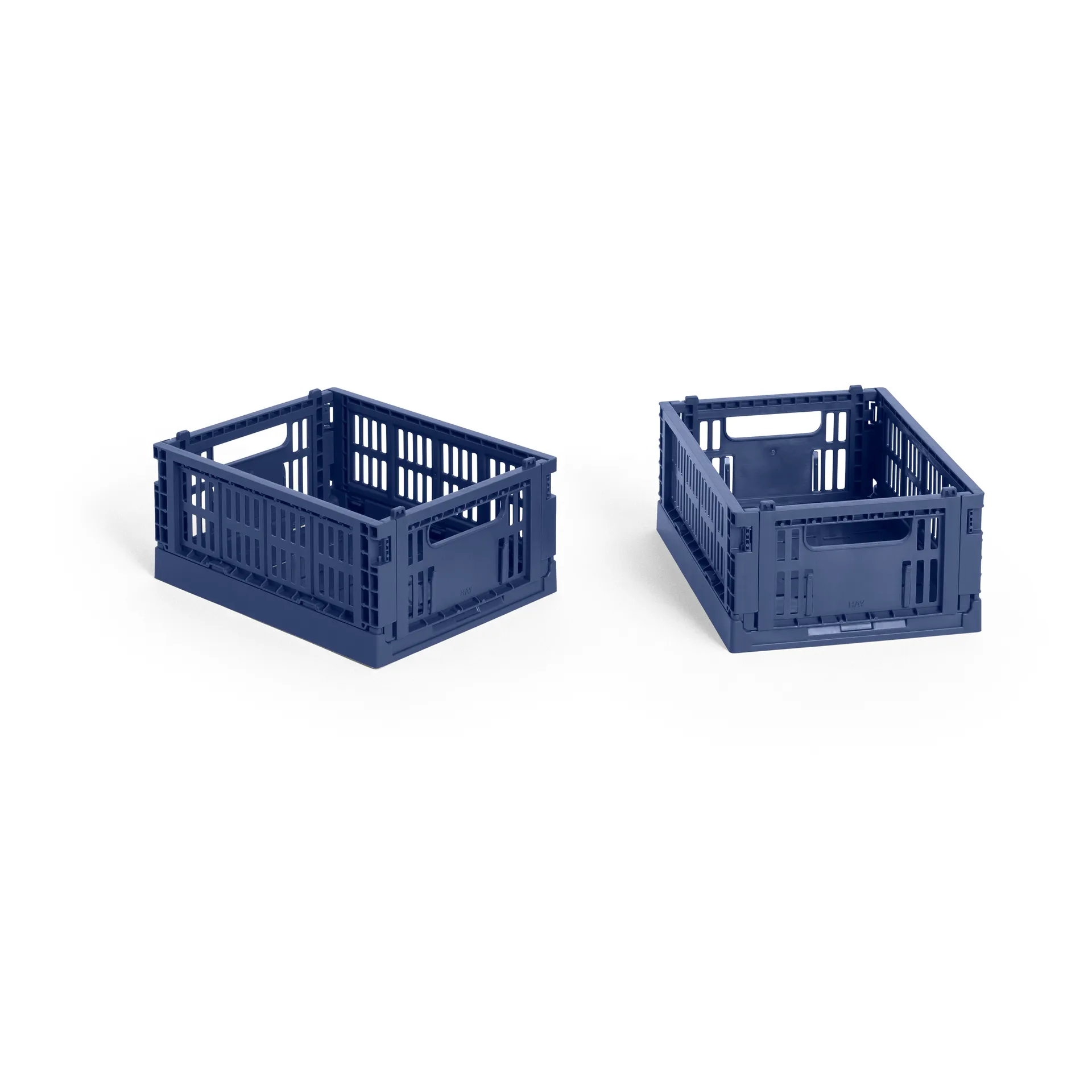 HAY Colour Crate Mini 2-pack 13x17 cm, Dark blue HAY