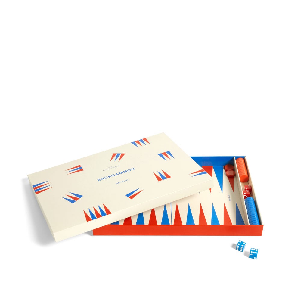 HAY HAY PLAY -peili Offwhite backgammon