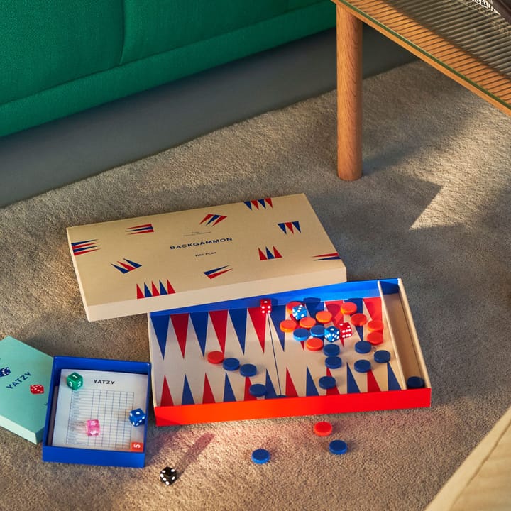 HAY PLAY -peili, Offwhite, backgammon HAY