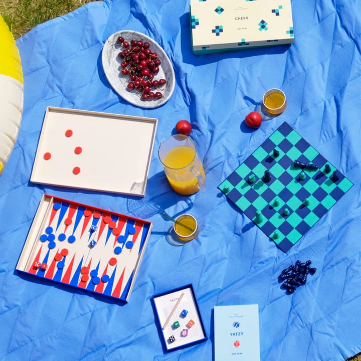 HAY PLAY -peili, Offwhite, backgammon HAY