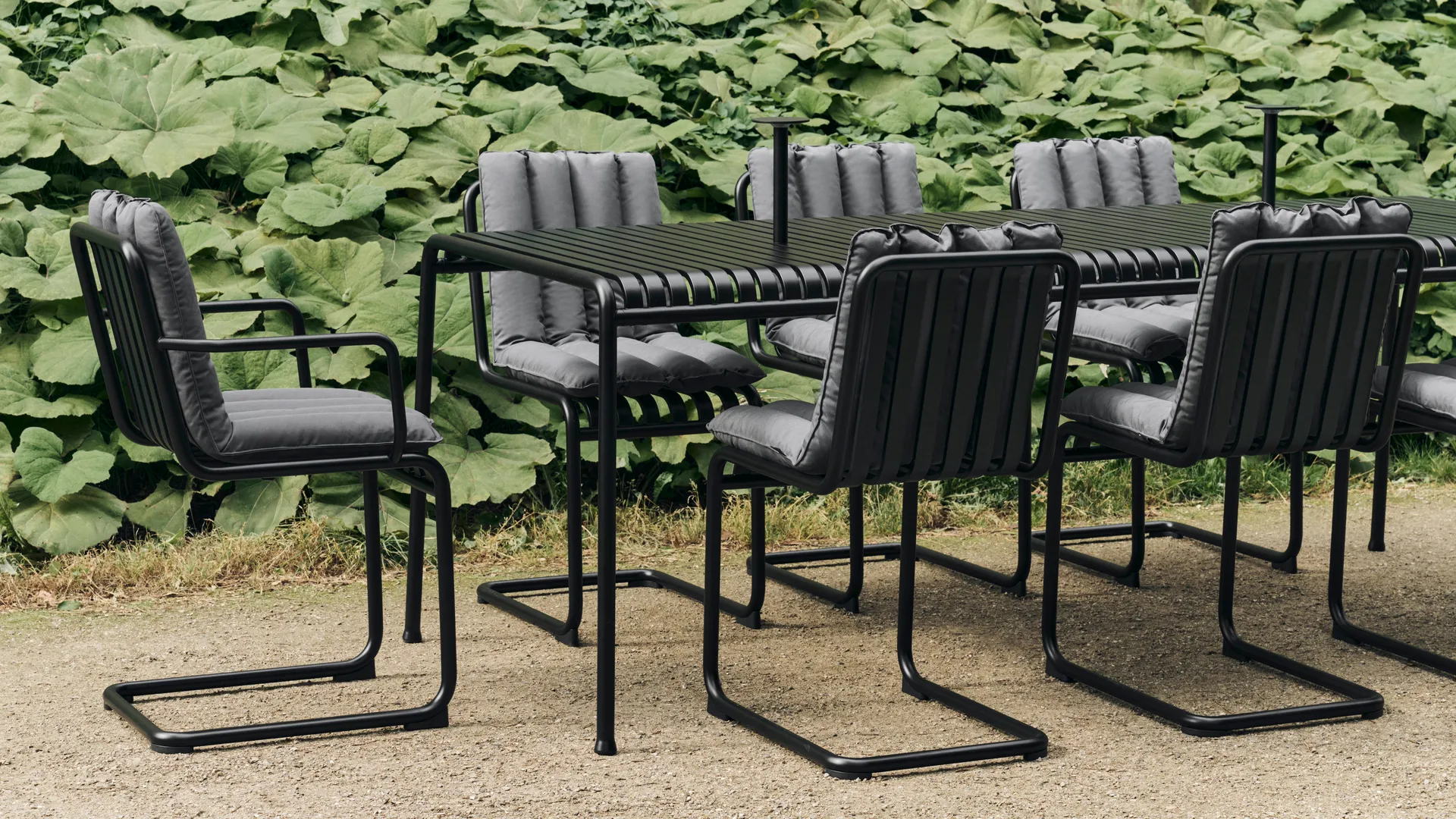 Host kannettava lamppu, Antrasiitti, 22 cm HAY