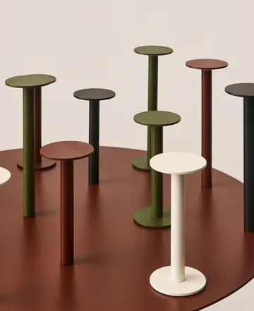 Host kannettava lamppu - Cream white, 30 cm - HAY