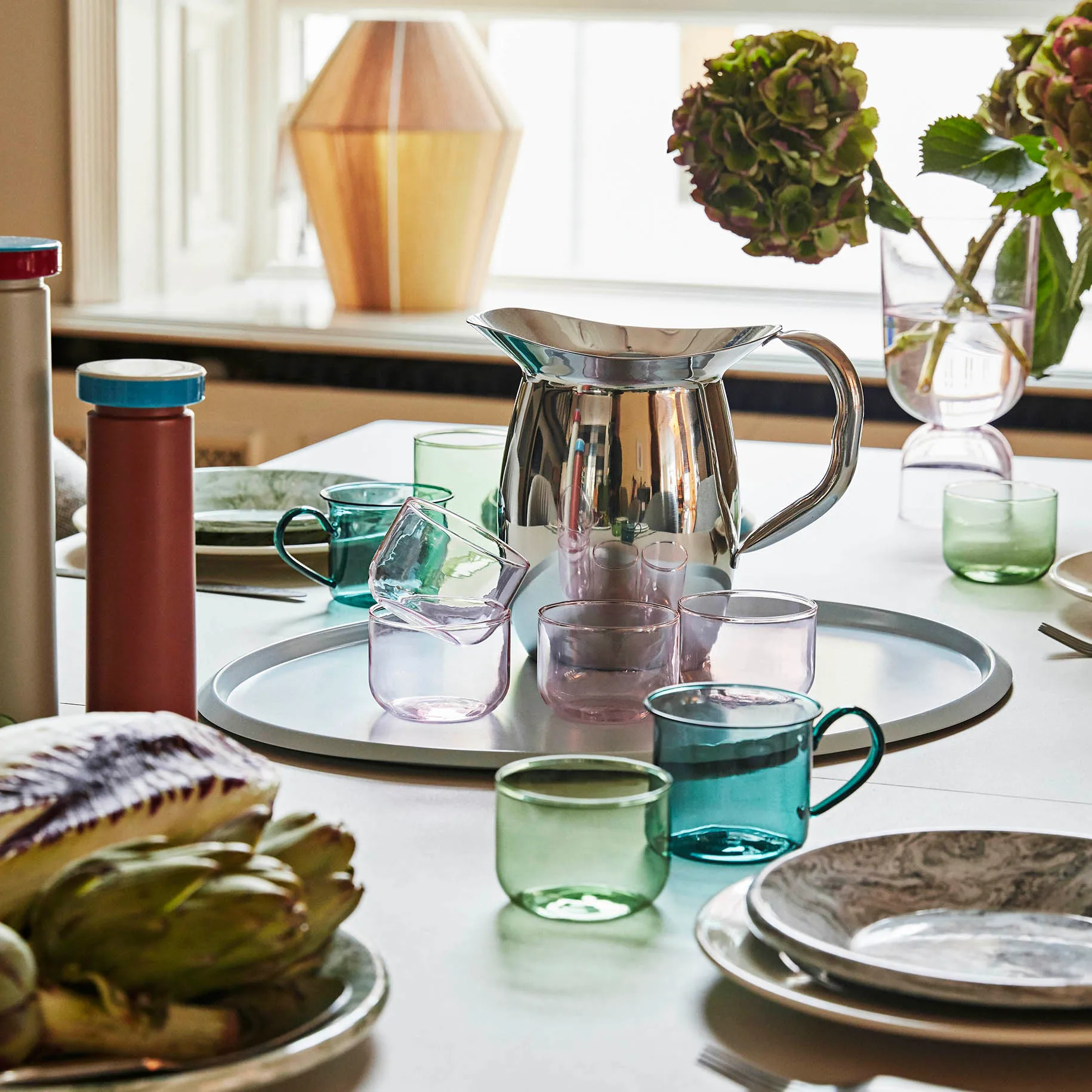 Indian Steel Pitcher -kannu, 1,8 L HAY