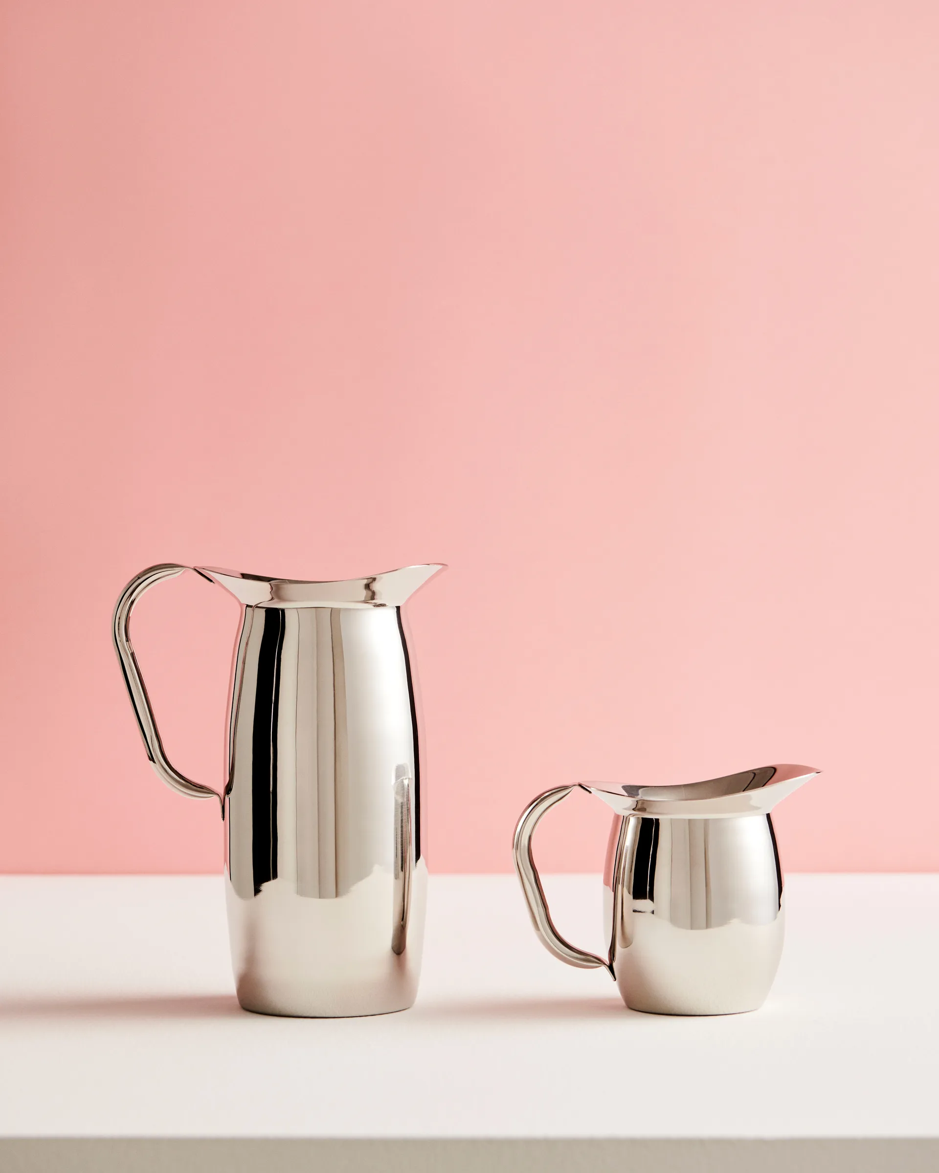 Indian Steel Pitcher -kannu, Tall 0,92 L HAY