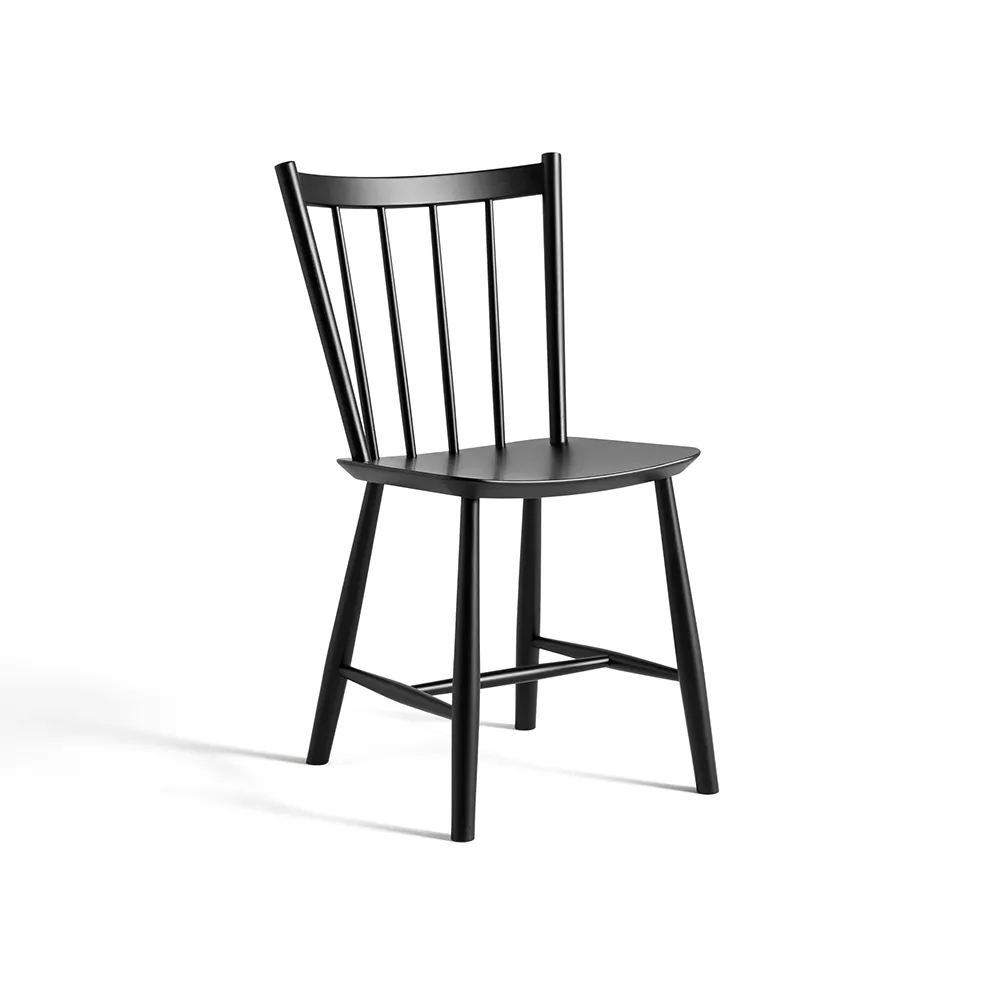 J41 tuoli, Black lacquered beech HAY