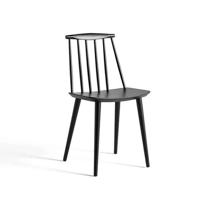 J77 tuoli, Black lacquered beech HAY