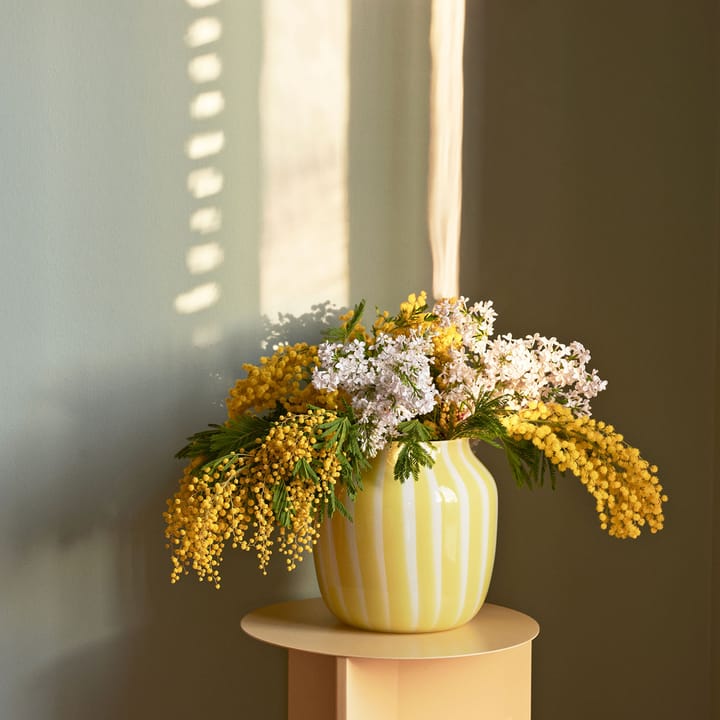 Juice Wide -maljakko 22 cm - Yellow - HAY