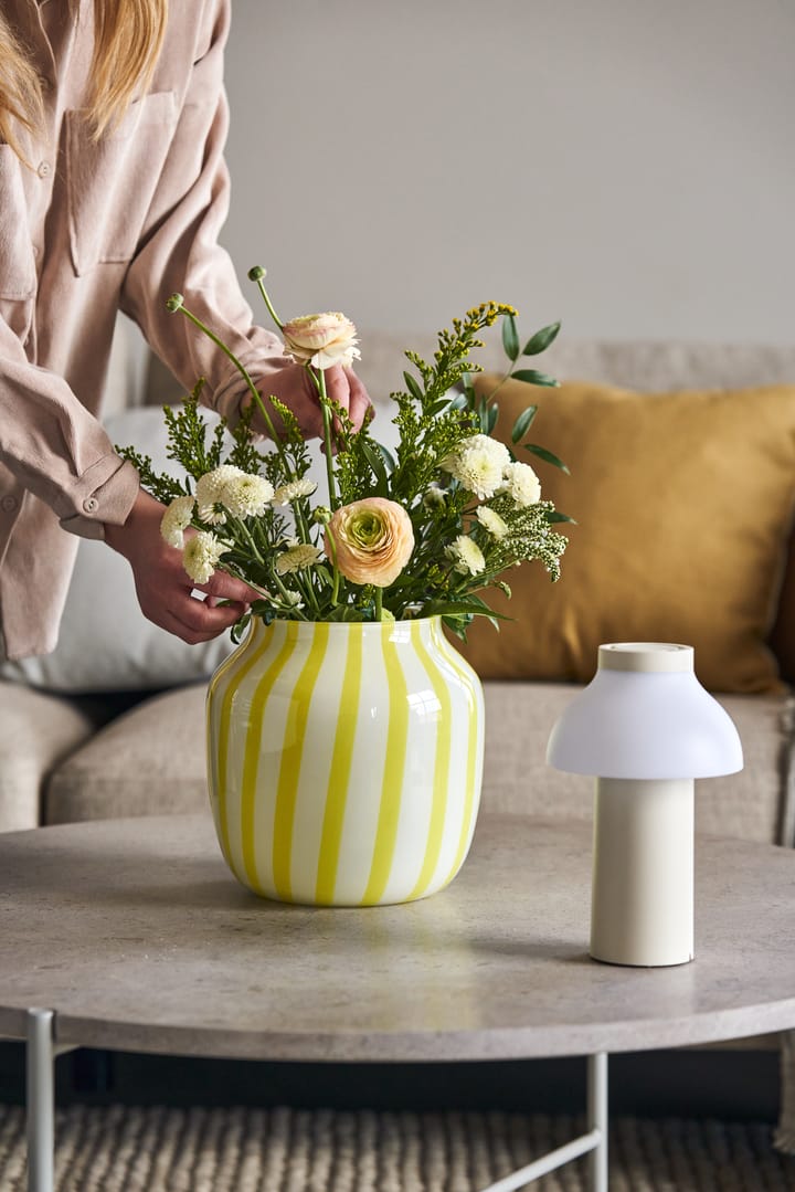 Juice Wide -maljakko 22 cm, Yellow HAY