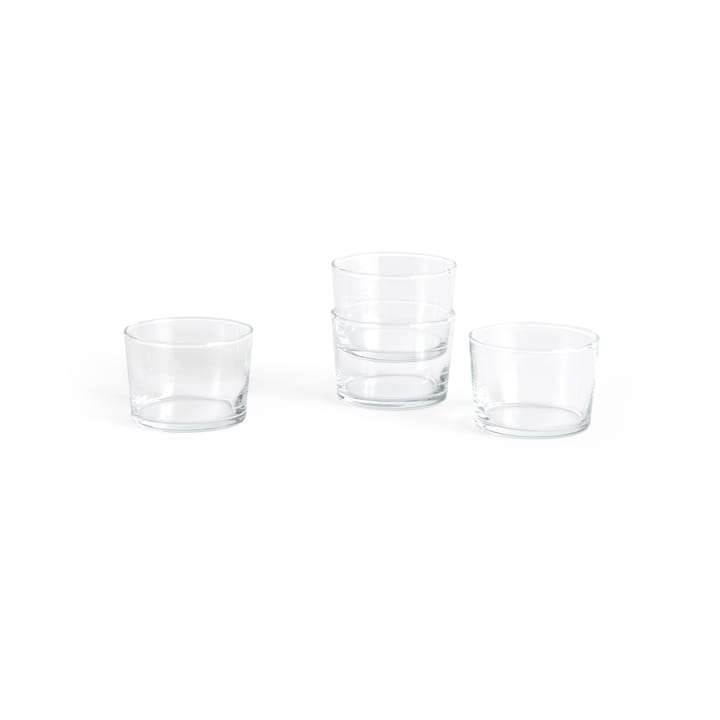 Juomalasi S 22 cl 4-pack - kirkas - HAY