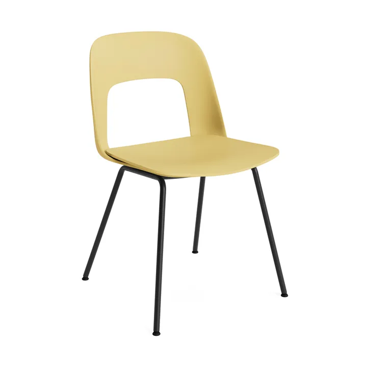 Layout Chair 111 tuoli - Biscotti-black - HAY