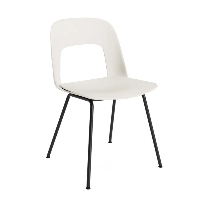 Layout Chair 111 tuoli - Cream white-black - HAY