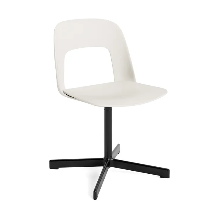 Layout Chair 131 tuoli - Cream white-black - HAY