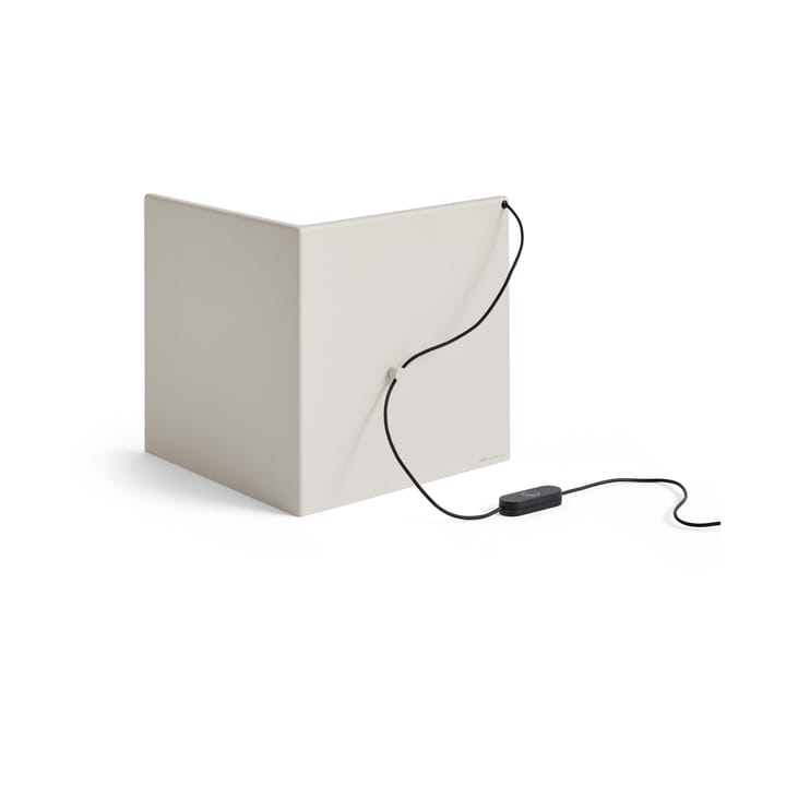 LBM Corner -pöytävalaisin, Cream white HAY