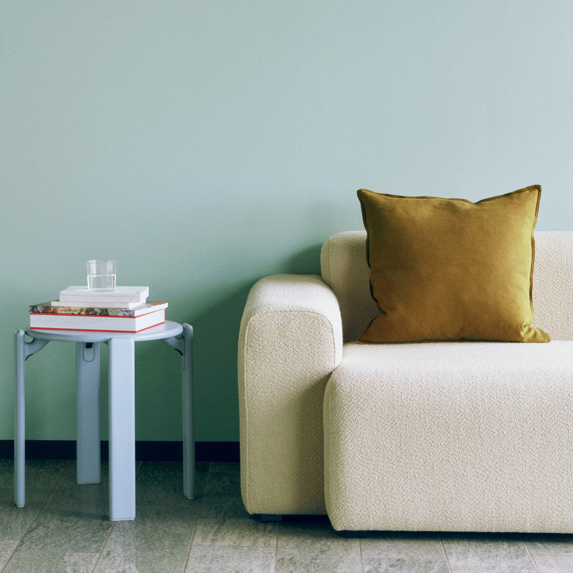 Linen tyyny 50x50 cm, Olive HAY