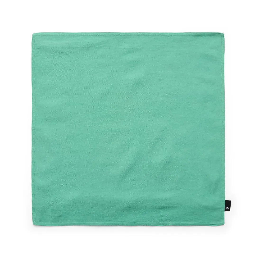 Linen tyynynpäällinen 50x50 cm, Emerald green HAY