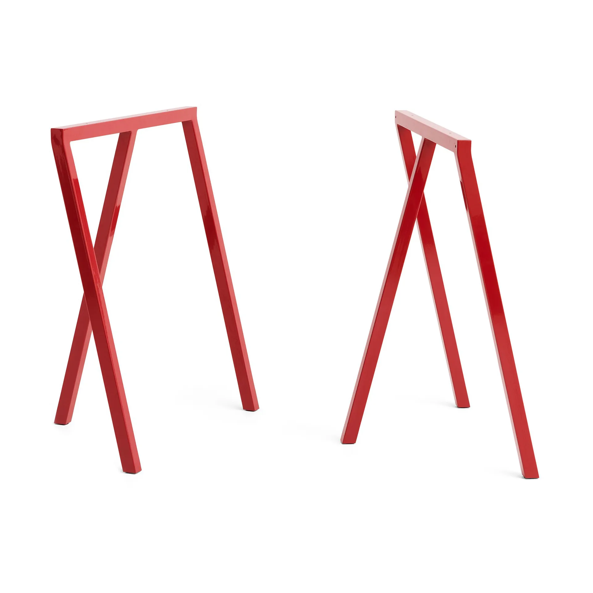 Loop Stand Frame jalustin 72 cm 2-pakkaus, Maroon red HAY