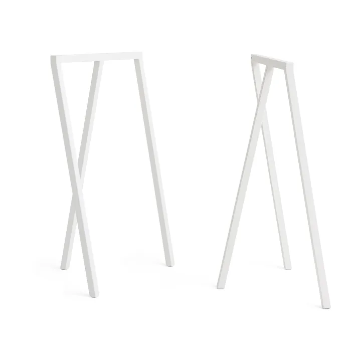 Loop Stand Frame jalustin 95 cm 2-pakkaus - White - HAY