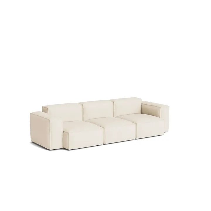 Mags Soft Low Armrest sohva 2,5-istuttava yhdistelmä 1 - Turf cream, irrotettava päällinen - HAY