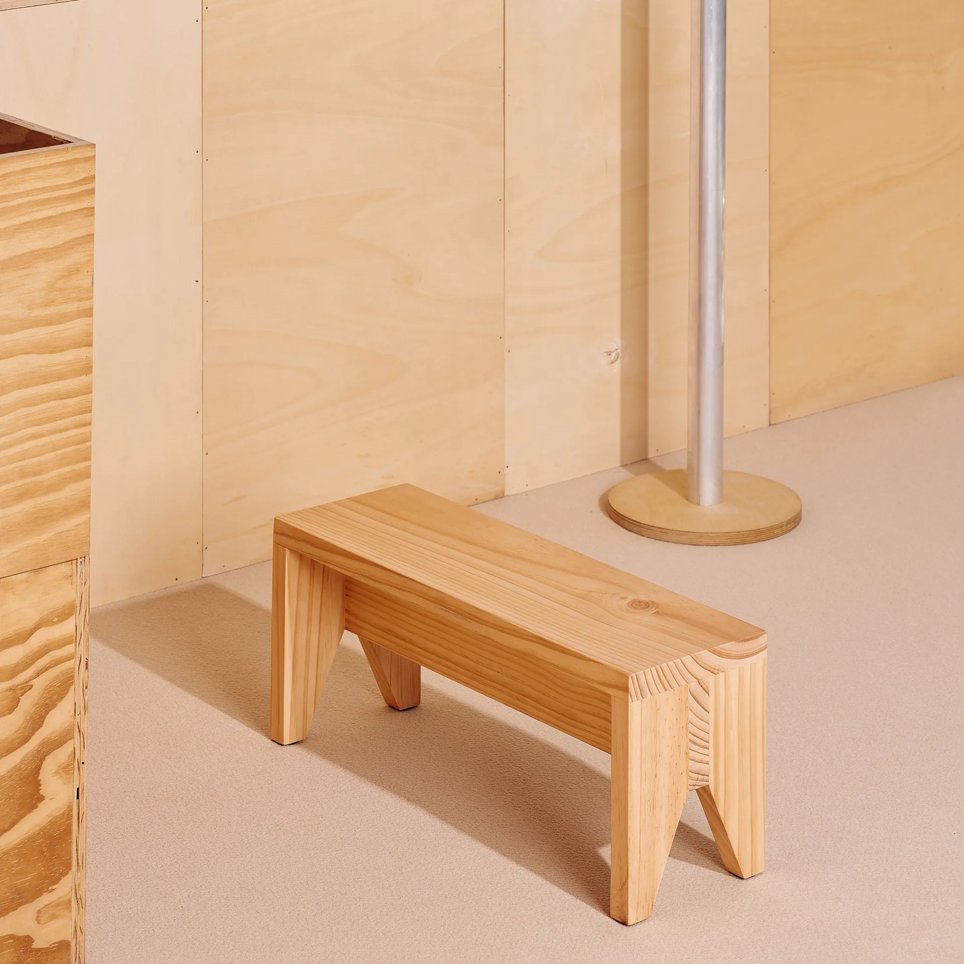 Manolito Long jakkara, Natural, 60 cm HAY