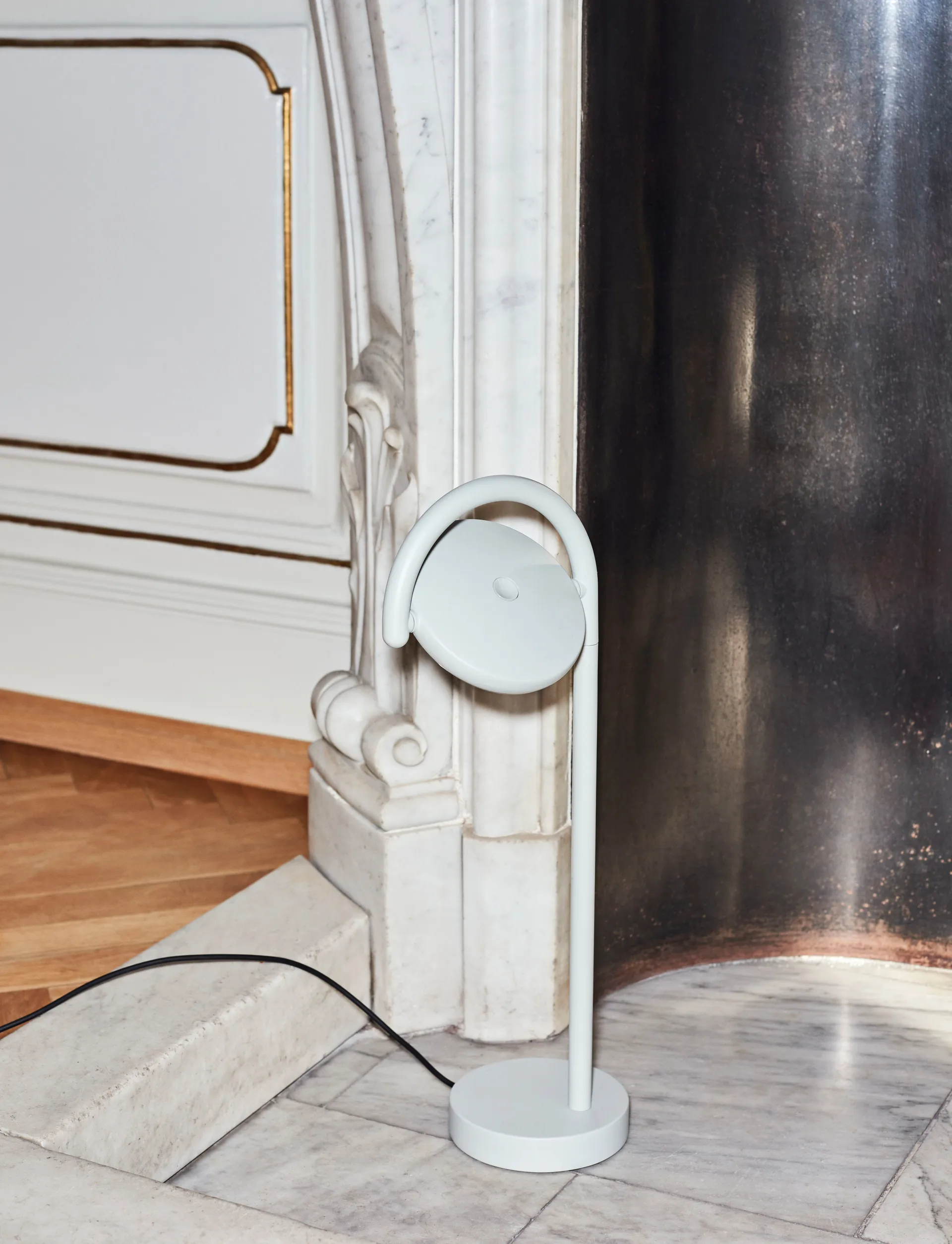 Marselis table pöytävalaisin, Ash grey HAY