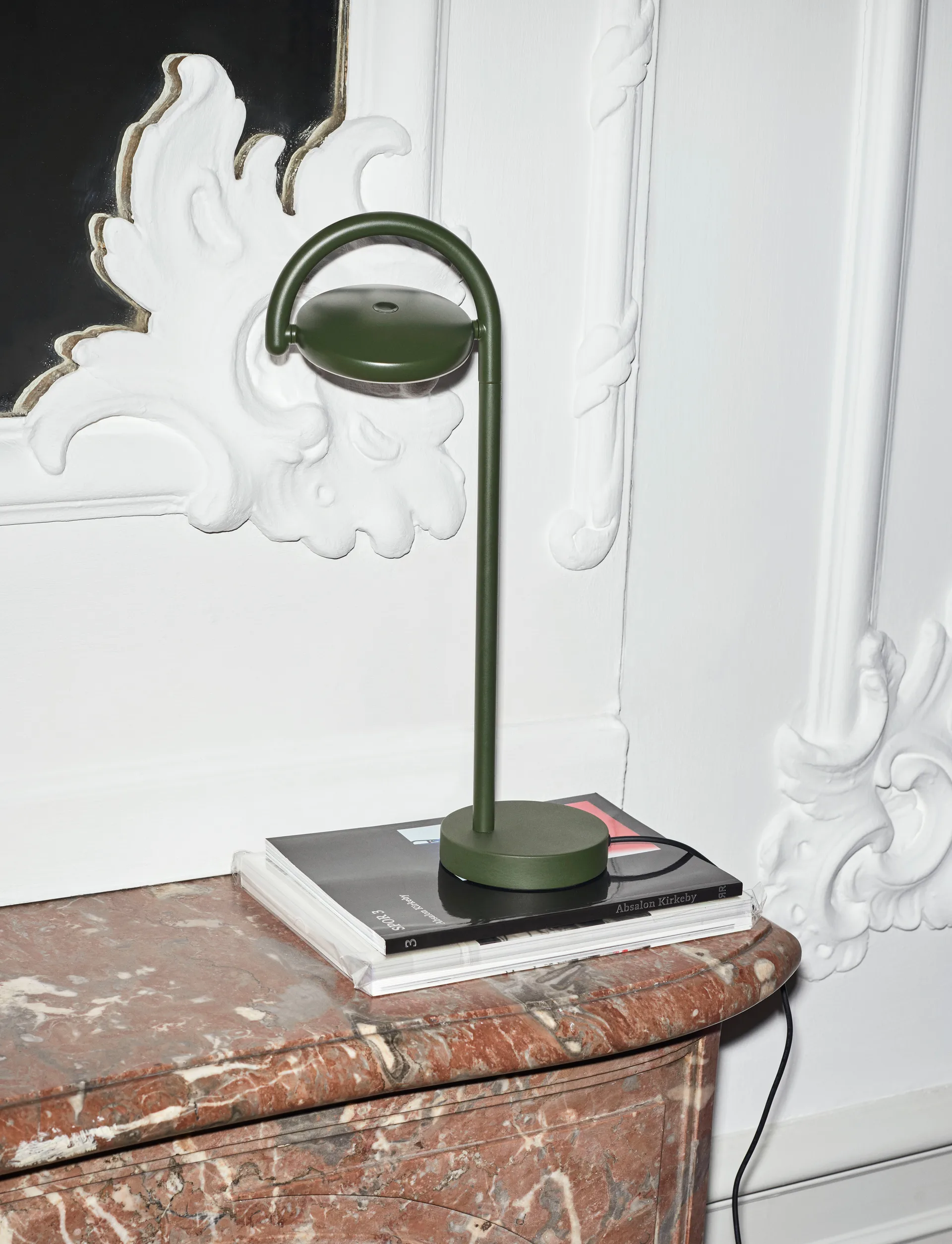 Marselis table pöytävalaisin, Khaki green HAY