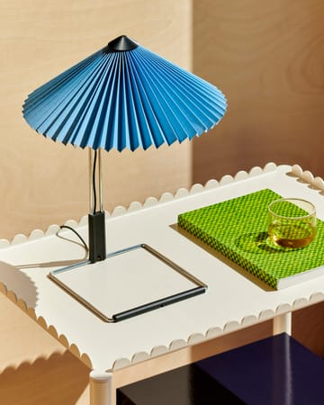 Matin table -pöytävalaisin Ø 30 cm - Placid blue-steel - HAY