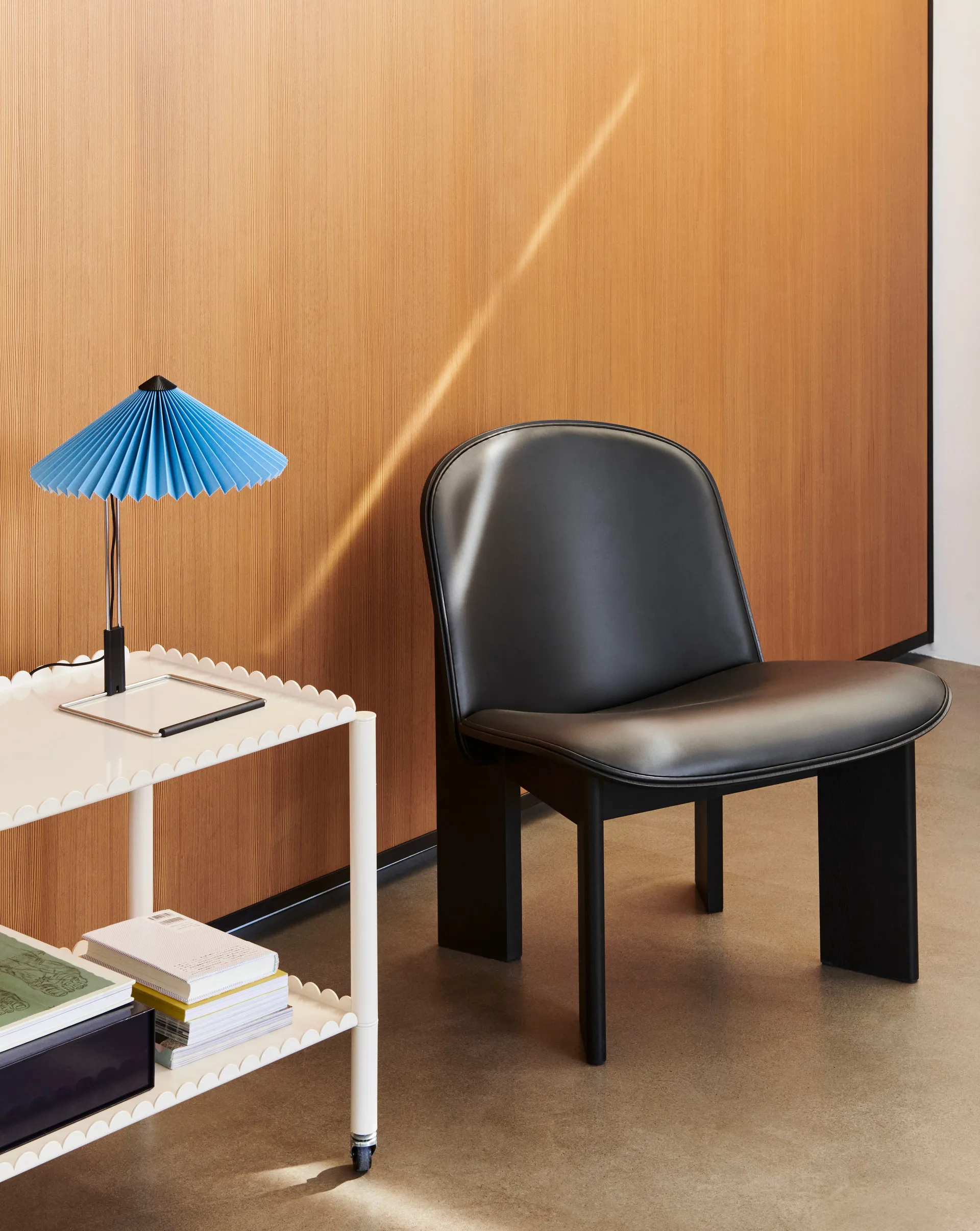 Matin table -pöytävalaisin Ø 30 cm, Placid blue-steel HAY