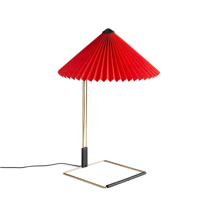 Matin table pöytävalaisin Ø38 cm - Bright red shade - HAY