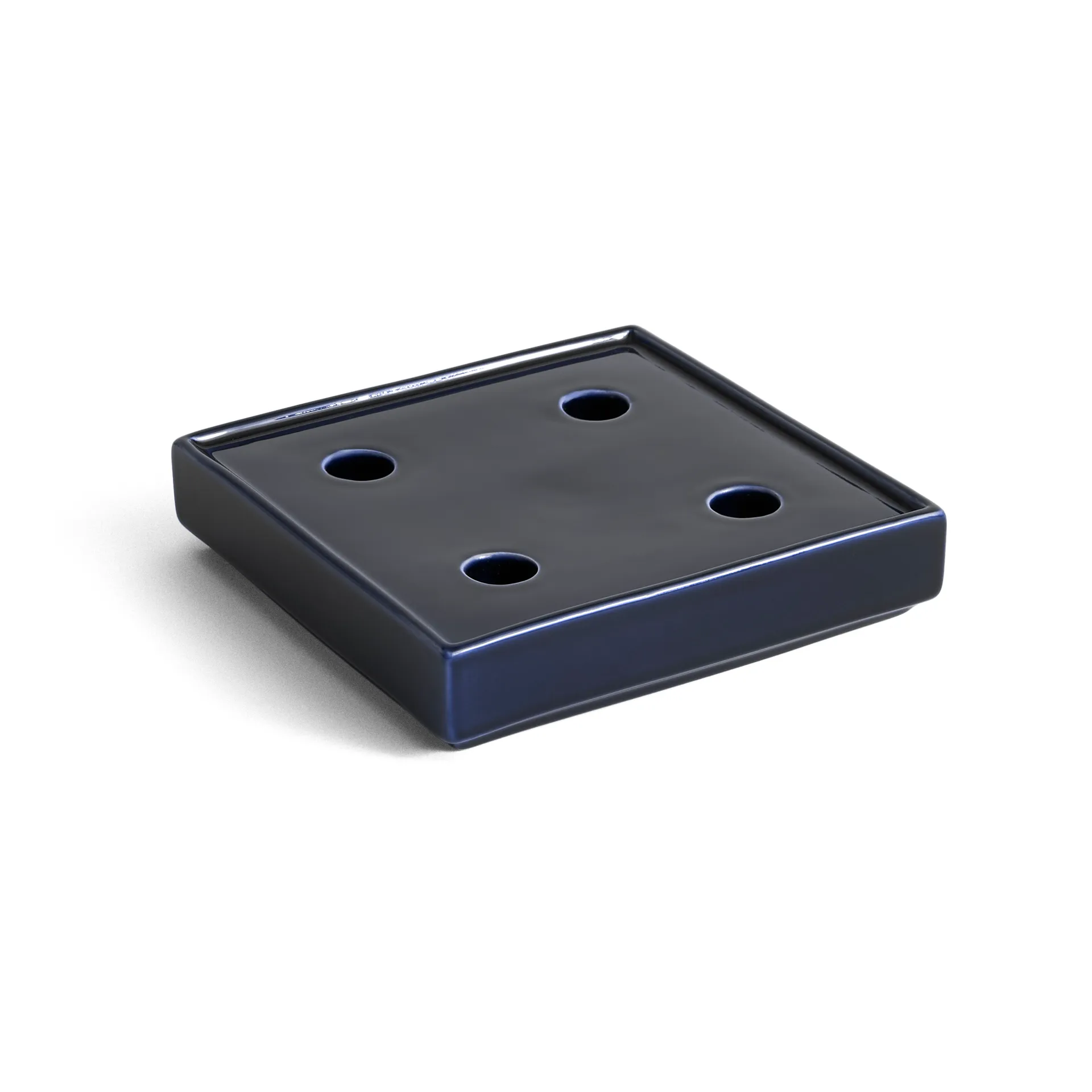 Mattone kynttilänjalka large, Dark blue HAY